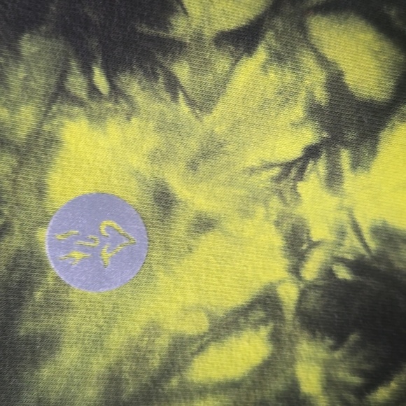 Torrid Green French Tie Dye Active Sweatshirt 3x - Picture 12 of 13